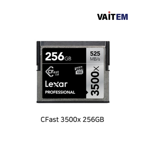 [렉사] 정품 Lexar CFast 3500x 256GB