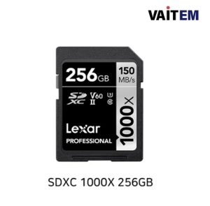 [렉사] 정품 Lexar SDXC 1000x 256GB