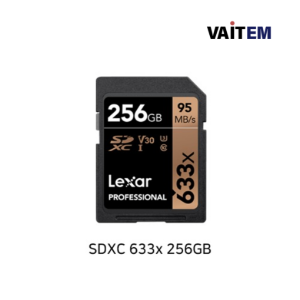 [렉사] 정품 Lexar SDXC 633x 256GB