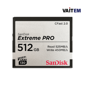 샌디스크 Cfast 2.0 Extreme Pro 525MB 512GB