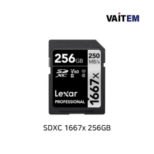 [렉사] 정품 Lexar SDXC 1667x 256GB